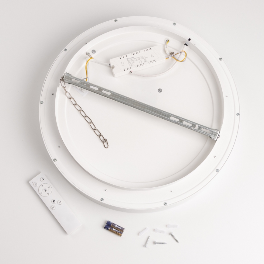 Brilagi - Plafonieră LED reglabilă FALCON LED/80W/230V 3000-6500K Ø 60 cm albă + telecomandă