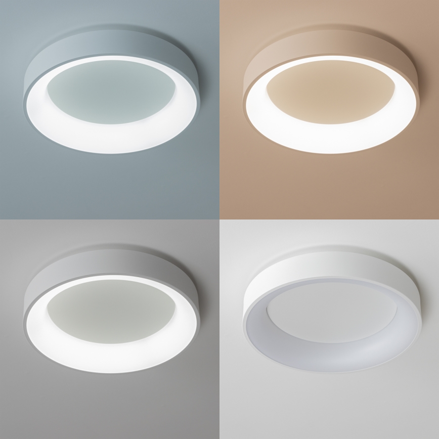 Brilagi - Plafonieră LED reglabilă FALCON LED/80W/230V 3000-6500K Ø 60 cm albă + telecomandă