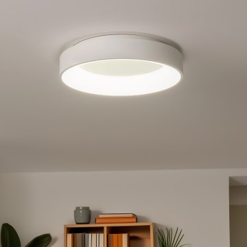 Brilagi - Plafonieră LED reglabilă FALCON LED/80W/230V 3000-6500K Ø 60 cm albă + telecomandă