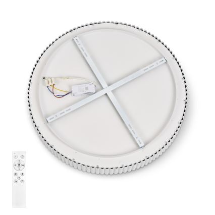 BRILAGI - Lampă de tavan LED dimmabilă FALCON MODERN LED/54W/230V 3000-6000K Ø 60 cm albă + telecomandă