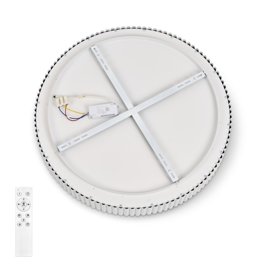 BRILAGI - Lampă de tavan LED dimmabilă FALCON MODERN LED/54W/230V 3000-6000K Ø 60 cm albă + telecomandă