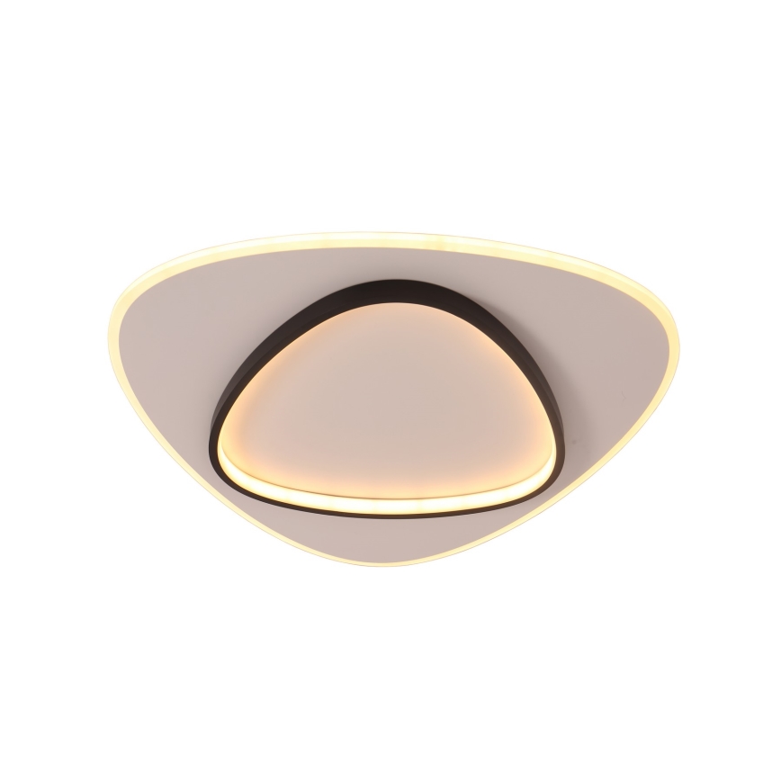 Brilagi - Plafonieră LED FLARE, reglabilă, 70W, 230V, 55x55 cm, 3000/4000/6000K + telecomandă