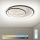 Brilagi - Plafonieră LED reglabilă FLARE LED/38W/230V 3000-6000K Ø 48 cm negru/alb + telecomandă