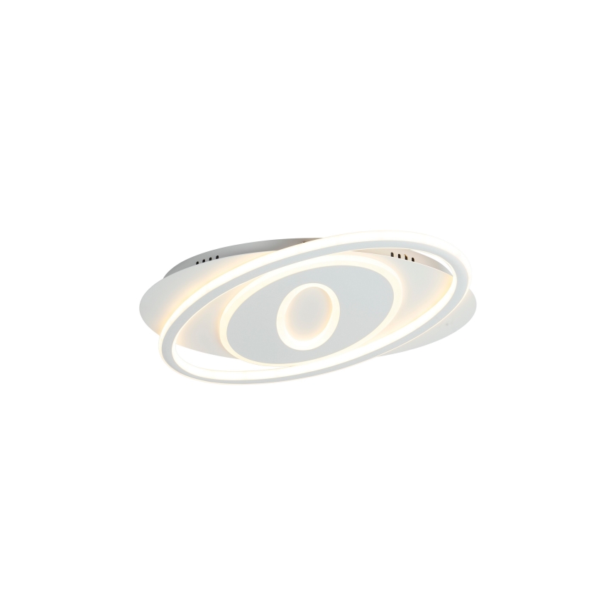 Brilagi - Plafonieră LED dimabilă IRIS LED/78W/230V 3000-6000K 37x49 cm albă + telecomandă