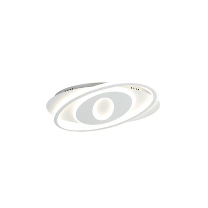 Brilagi - Plafonieră LED dimabilă IRIS LED/78W/230V 3000-6000K 37x49 cm albă + telecomandă