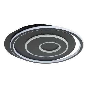 Brilagi - Plafonieră LED reglabilă IRIS LED/83W/230V 3000-6000K 46x50 cm neagră + telecomandă