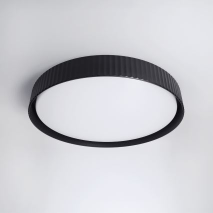 Brilagi - Plafonieră LED dimabilă LUCIA LED/60W/230V 3000-6500K Ø59 cm neagră + telecomandă