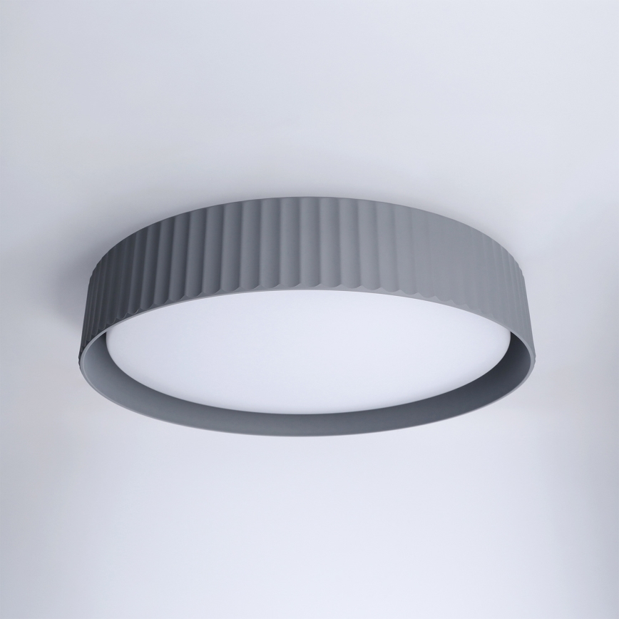 Brilagi - Plafonieră LED dimabilă LUCIA LED/48W/230V 3000-6500K Ø 41 cm gri + telecomandă