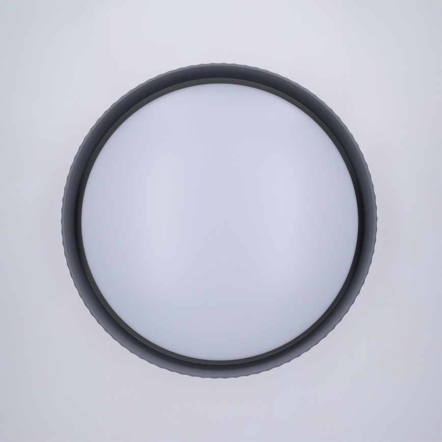 Brilagi - Plafonieră LED dimabilă LUCIA LED/48W/230V 3000-6500K Ø 41 cm gri + telecomandă
