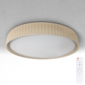 Brilagi - Plafonieră LED reglabilă LUCIA LED/60W/230V 3000-6500K Ø 59 cm bej + telecomandă