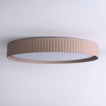 Brilagi - Plafonieră LED reglabilă LUCIA LED/60W/230V 3000-6500K Ø 59 cm taupe + telecomandă