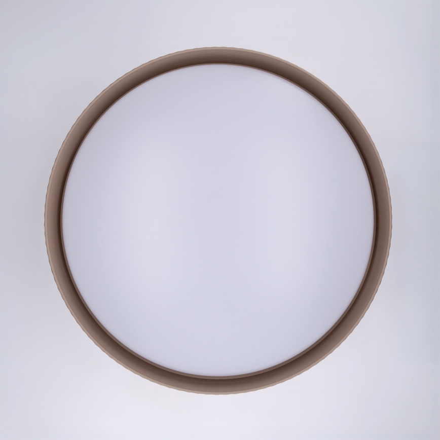 Brilagi - Plafonieră LED reglabilă LUCIA LED/60W/230V 3000-6500K Ø 59 cm taupe + telecomandă