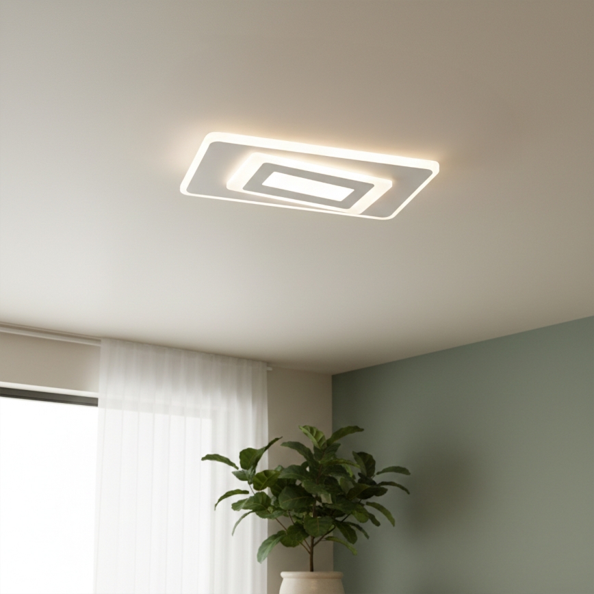BRILAGI - plafonieră LED dimmabilă MODERN LED/51W/230V 3000-6000K 20x40 cm + telecomandă