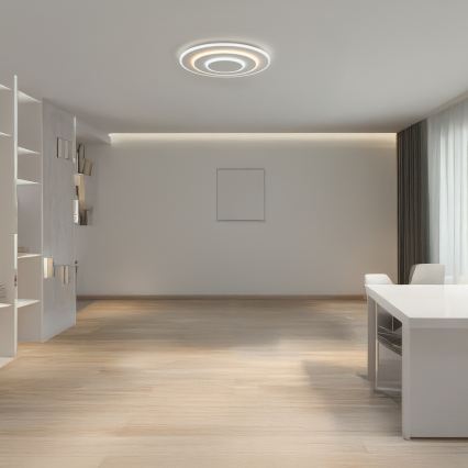 Brilagi - Plafonieră LED dimabilă MODERN, 58 W, 230 V, 3000–6000 K, Ø 46,3 cm + telecomandă