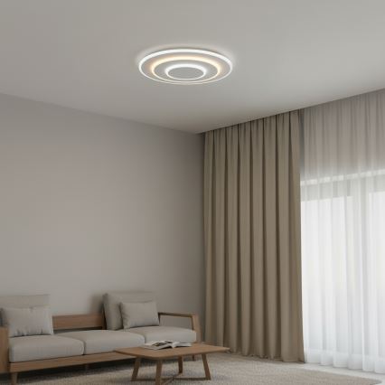 Brilagi - Plafonieră LED dimabilă MODERN, 58 W, 230 V, 3000–6000 K, Ø 46,3 cm + telecomandă