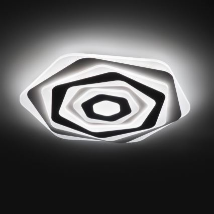 Brilagi - Plafonieră LED dimabilă modernă, 85W/230V, 3000-6000K, Ø 53 cm, cu telecomandă