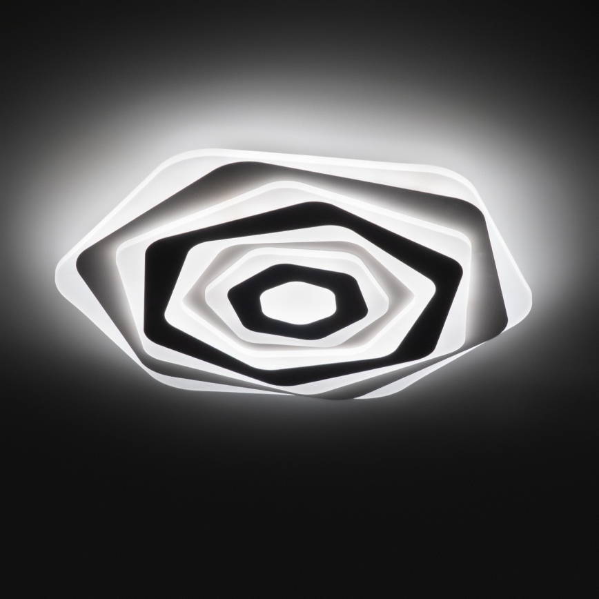 Brilagi - Plafonieră LED dimabilă modernă, 85W/230V, 3000-6000K, Ø 53 cm, cu telecomandă
