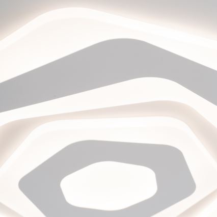 Brilagi - Plafonieră LED dimabilă modernă, 85W/230V, 3000-6000K, Ø 53 cm, cu telecomandă