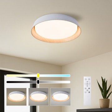 Brilagi - Plafonieră LED reglabilă ORINO LED/54W/230V 3000-6000K albă Ø 43 cm + telecomandă