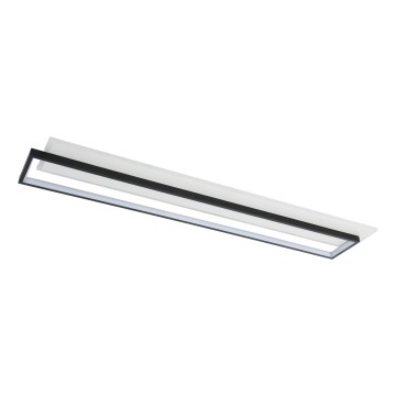 Brilagi - Plafonieră LED reglabilă OUTLINE LED/90W/230V 3000-6000K 18x100 cm alb/negru + telecomandă