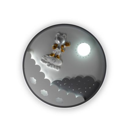 Brilagi - Plafonieră LED dimabilă pentru copii ASTRO LED/68W/230V 3000-6000K diam. 49 cm + telecomandă