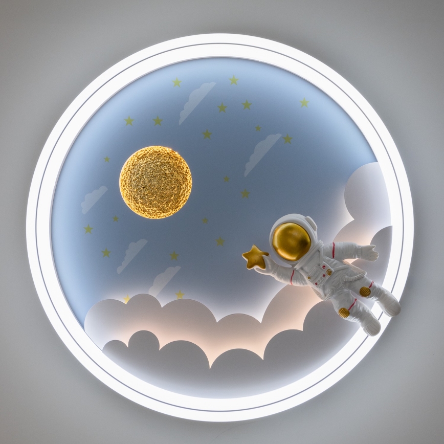 Brilagi - Plafonieră LED dimabilă pentru copii, 42W/230V 3000/5700K, astronaut