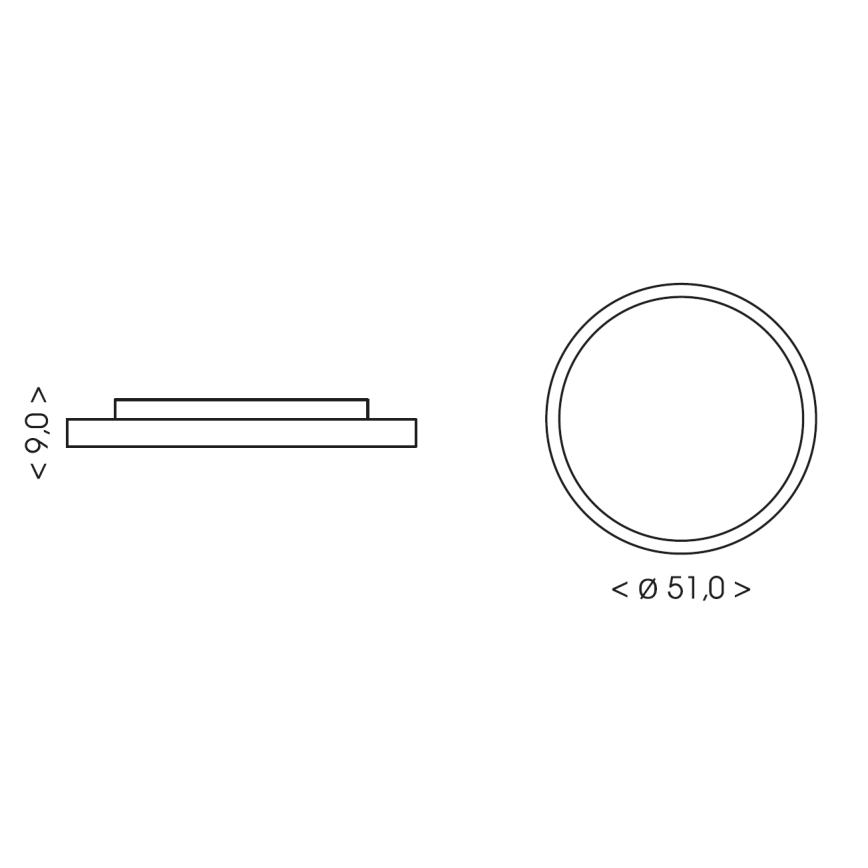 BRILAGI - Plafonieră LED dimabilă pentru copii UNICORN LED/72W/230V 3000-6000K Ø 51 cm + telecomandă