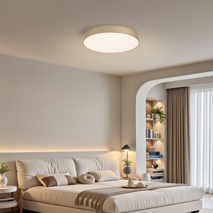 Brilagi - Plafonieră LED dimabilă POOL LED/60W/230V 3000–6000K Ø 50 cm, finisaj auriu + telecomandă