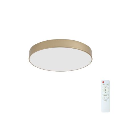 Brilagi - Plafonieră LED dimabilă POOL LED/60W/230V 3000–6000K Ø 50 cm, finisaj auriu + telecomandă