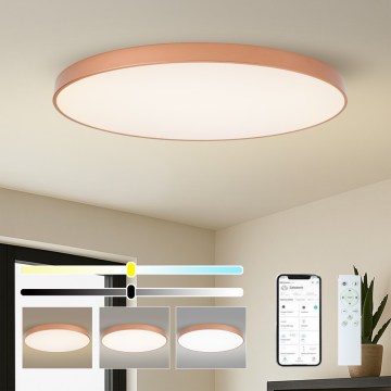 BRILAGI - Plafonieră LED reglabilă POOL SMART LED/180W/230V 3000-6000K 120 cm bronz Wi-Fi Tuya + telecomandă