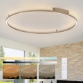 Brilagi - Plafonieră LED reglabilă PORTOFINO LED/85W/230V 3000-6000K Ø 120 cm bej + telecomandă