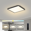 Brilagi - Plafonieră LED reglabilă SLIMFRAME LED/25W/230V 30x30 cm 3000-6000K neagră + telecomandă