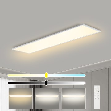 Brilagi - Plafonieră LED reglabilă SLIMFRAME LED/58W/230V 120x30 cm 3000-6000K albă + telecomandă