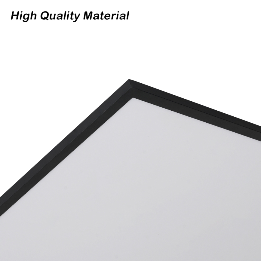 Brilagi - Lampă de tavan LED dimmabilă SLIMFRAME LED/80W/230V 120x60 cm 3000-6000K negru + telecomandă