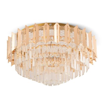 BRILAGI - Lampă de tavan LED dimmabilă SPECTRA LED/45W/230V 3000-6000K diam. 48 cm aurie + telecomandă