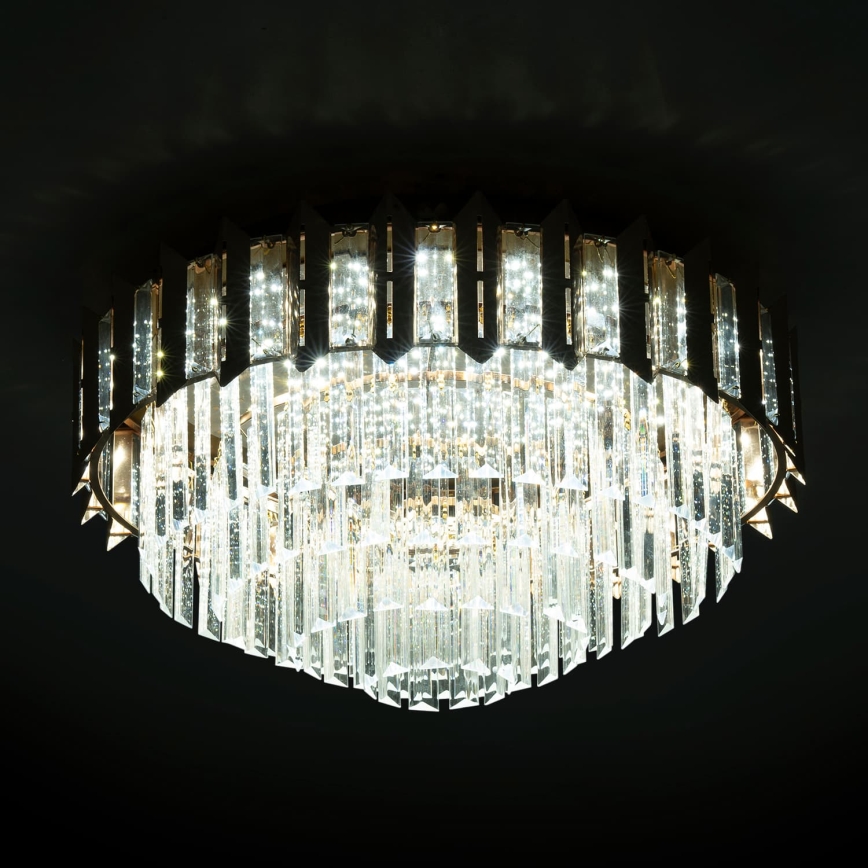 BRILAGI - Lampă de tavan LED dimmabilă SPECTRA LED/45W/230V 3000-6000K diam. 48 cm aurie + telecomandă