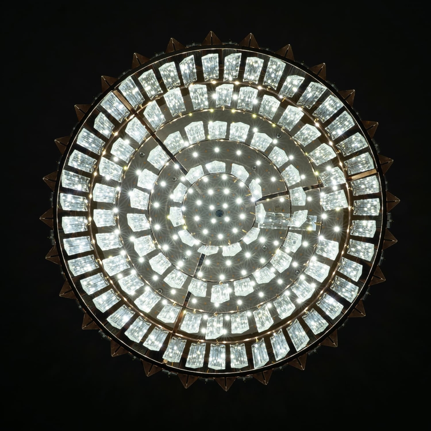 BRILAGI - Lampă de tavan LED dimmabilă SPECTRA LED/45W/230V 3000-6000K diam. 48 cm aurie + telecomandă