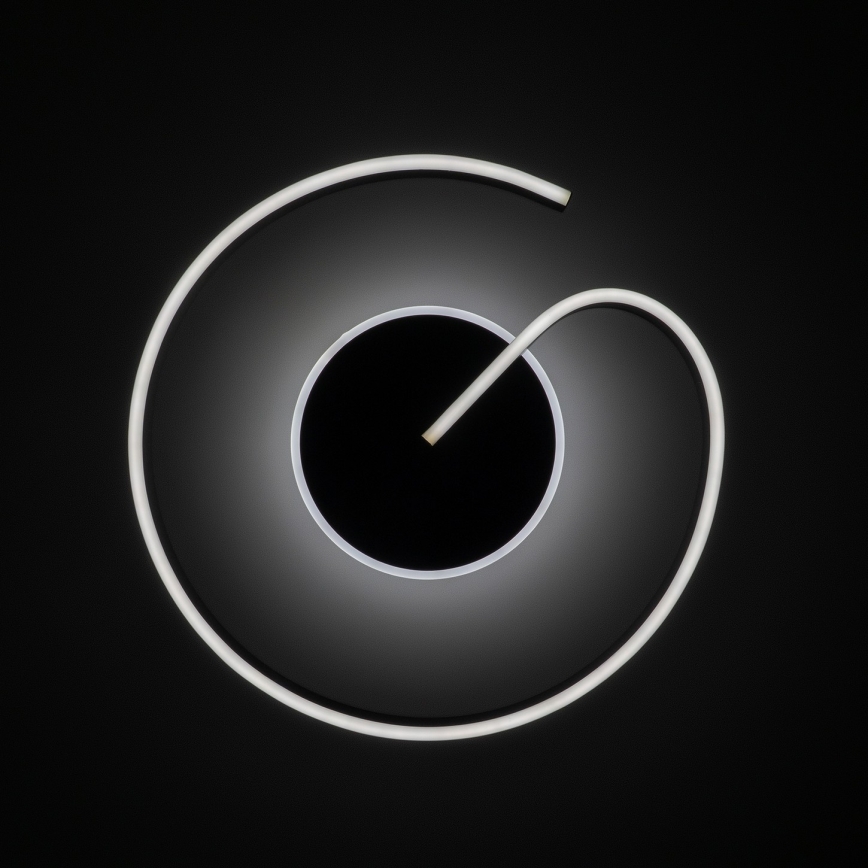 Brilagi - Plafonieră LED dimmabilă SPIRAL, 56W, 230V, Ø 50 cm, 3000/4000/6000K, cu telecomandă