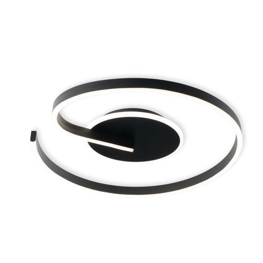 Brilagi - Plafonieră LED dimmabilă SPIRAL, 56W, 230V, Ø 50 cm, 3000/4000/6000K, cu telecomandă
