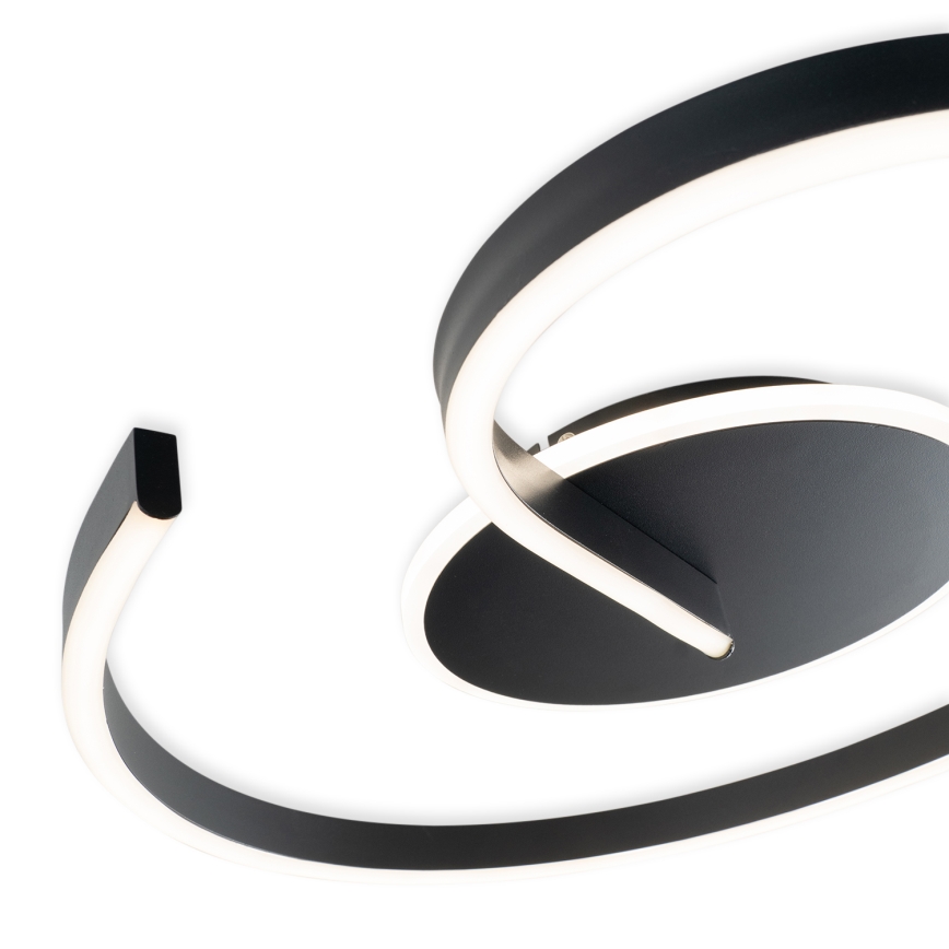 Brilagi - Plafonieră LED dimmabilă SPIRAL, 56W, 230V, Ø 50 cm, 3000/4000/6000K, cu telecomandă