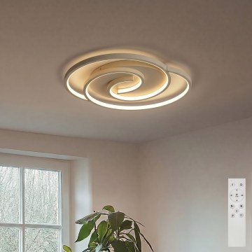 BRILAGI - plafonieră LED reglabilă VELO LED/70W/230V 3000-6500K 38x47,8 cm bej + telecomandă