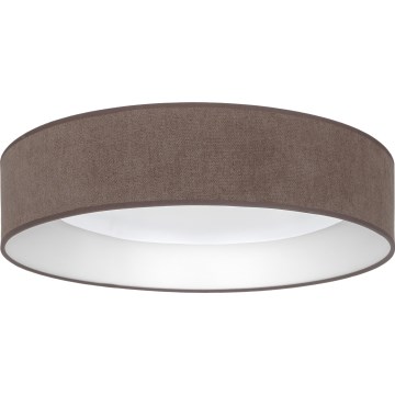 Brilagi - Plafonieră LED reglabilă VELVET SMARTIX LED/24W/230V 3000-6000K Ø 45 cm maro Wi-Fi Tuya Beacon + telecomandă