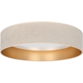 Brilagi - Plafonieră LED reglabilă VELVET SMARTIX STARS LED/24W/230V 3000-6000K Ø 45 cm crem/auriu Wi-Fi Tuya Beacon + telecomandă