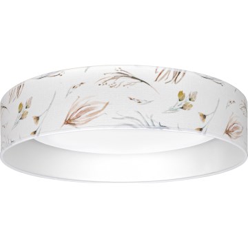 Brilagi - Plafonieră LED reglabilă VELVET SMARTIX STARS LED/36W/230V 3000-6000K Ø 55 cm alb/floral Wi-Fi Tuya Beacon + telecomandă