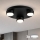 Brilagi - Plafonieră LED RGB+CCT reglabilă MONO 3xGX53/14W/230V 2700-6500K Wi-Fi Tuya diam. 30 cm neagră