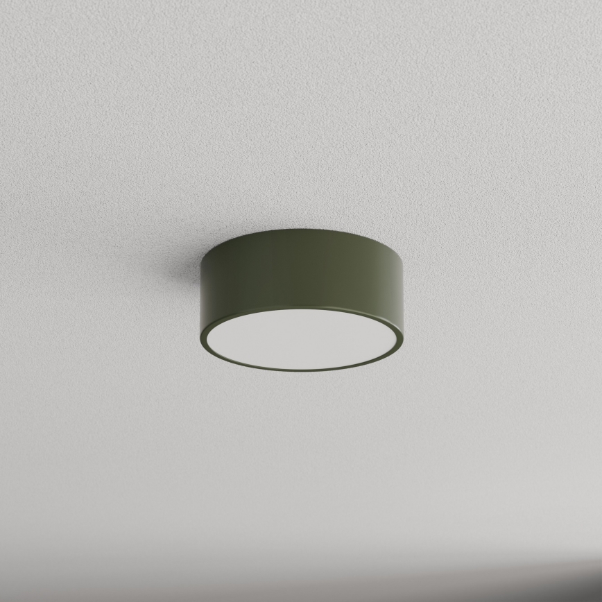 BRILAGI - LED RGBW Plafonieră dimmabilă CLARE 1xE27/12W/230V Ø 20 cm khaki