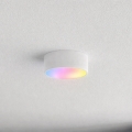 Brilagi - Plafonieră LED RGBW pentru baie, reglabilă, CLARE, 1xE27/9W, 230V, 2700–6500K, Ø 20 cm, IP54, Wi‑Fi, alb