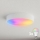 Brilagi - Plafonieră LED RGBW reglabilă CLARE, 3x E27/9W/230V, 2700-6500K, Ø40 cm, Wi-Fi, alb