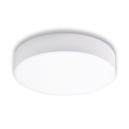 Brilagi - Plafonieră LED RGBW CLARE pentru baie, reglabilă, 3xE27/9W/230V, 2700-6500K, Ø 40 cm, IP54, Wi-Fi, alb