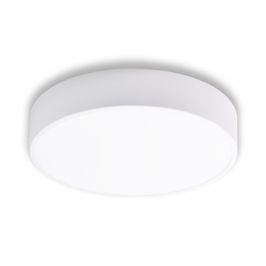 Brilagi - Plafonieră LED RGBW CLARE pentru baie, reglabilă, 3xE27/9W/230V, 2700-6500K, Ø 40 cm, IP54, Wi-Fi, alb
